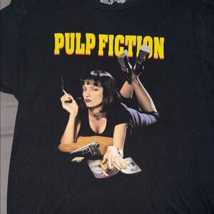 H&M Black Pulp Fiction Graphic Tee